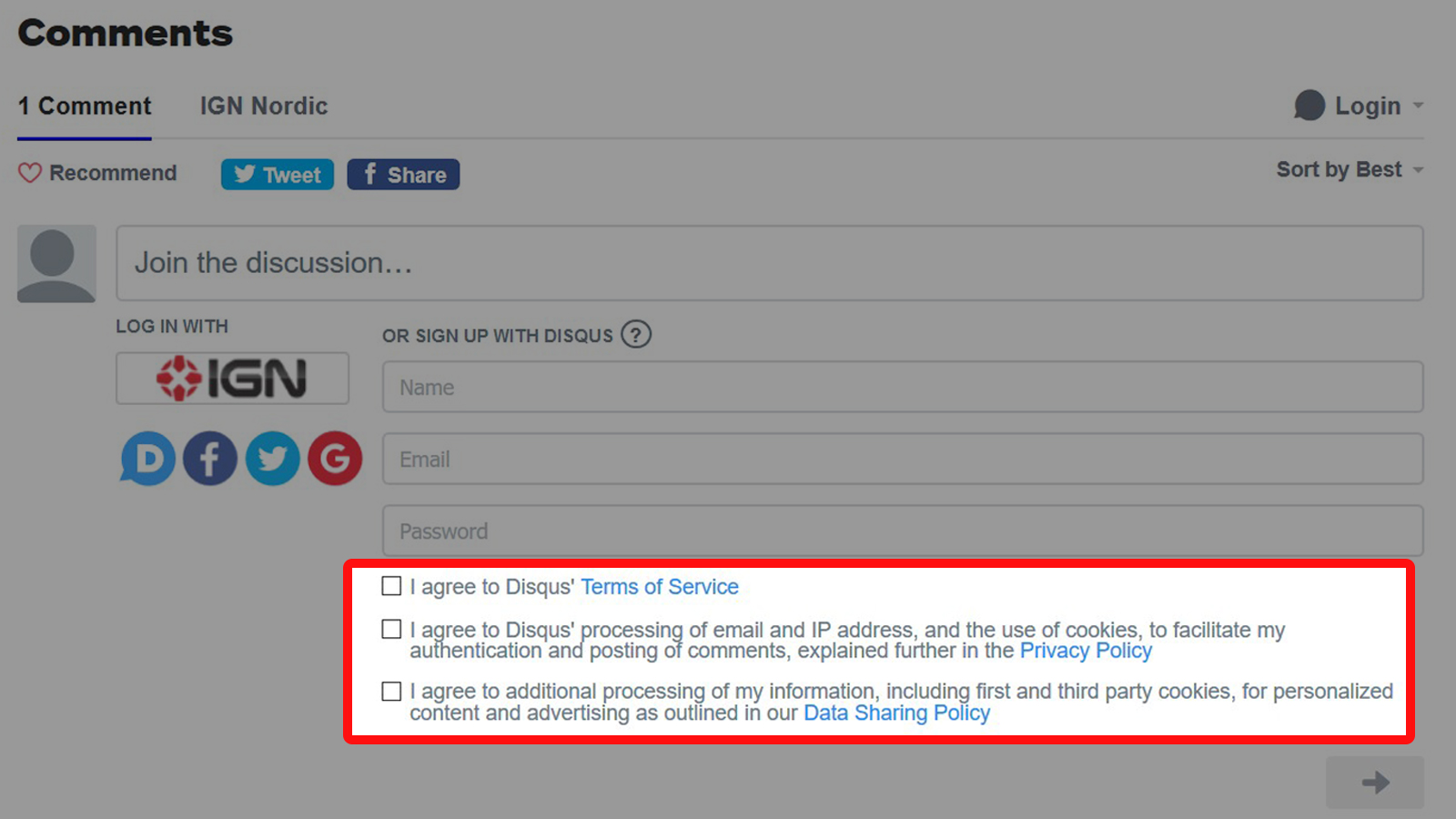 Disqus privacy 1